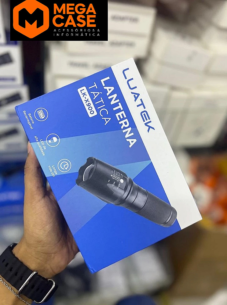 Lanterna Tática Luatek LK-X900