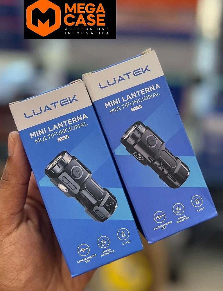 Mini Lanterna Multifuncional Luatek LT-451 / LT-453