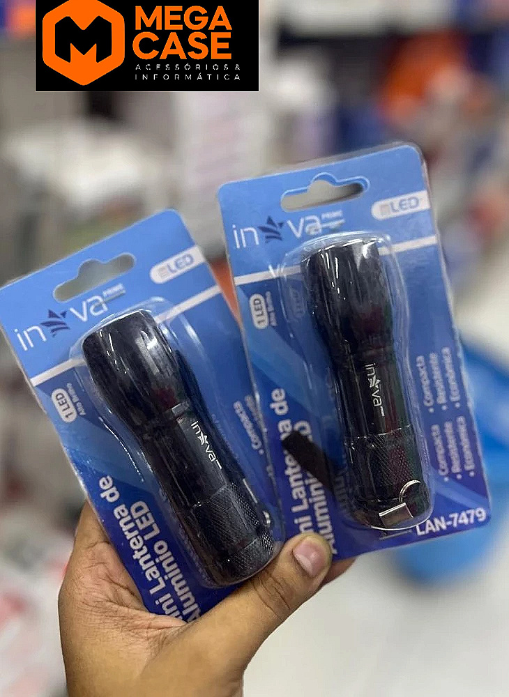 Mini Lanterna de Alumínio LED Inova LAN-7479
