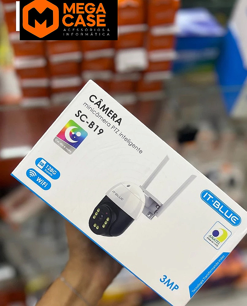 Câmera inteligente Wi-Fi IT-Blue SC-B19
