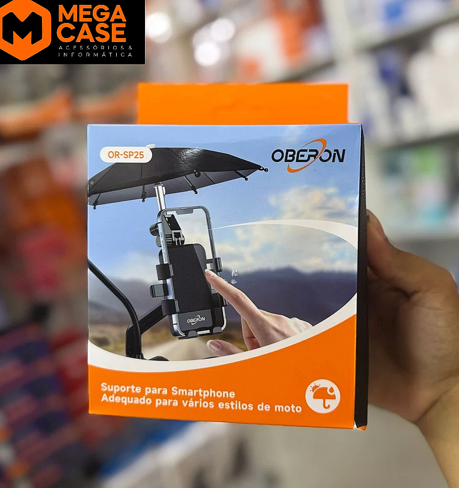 Suporte para Moto com Sombrinha Oberon OR-SP25