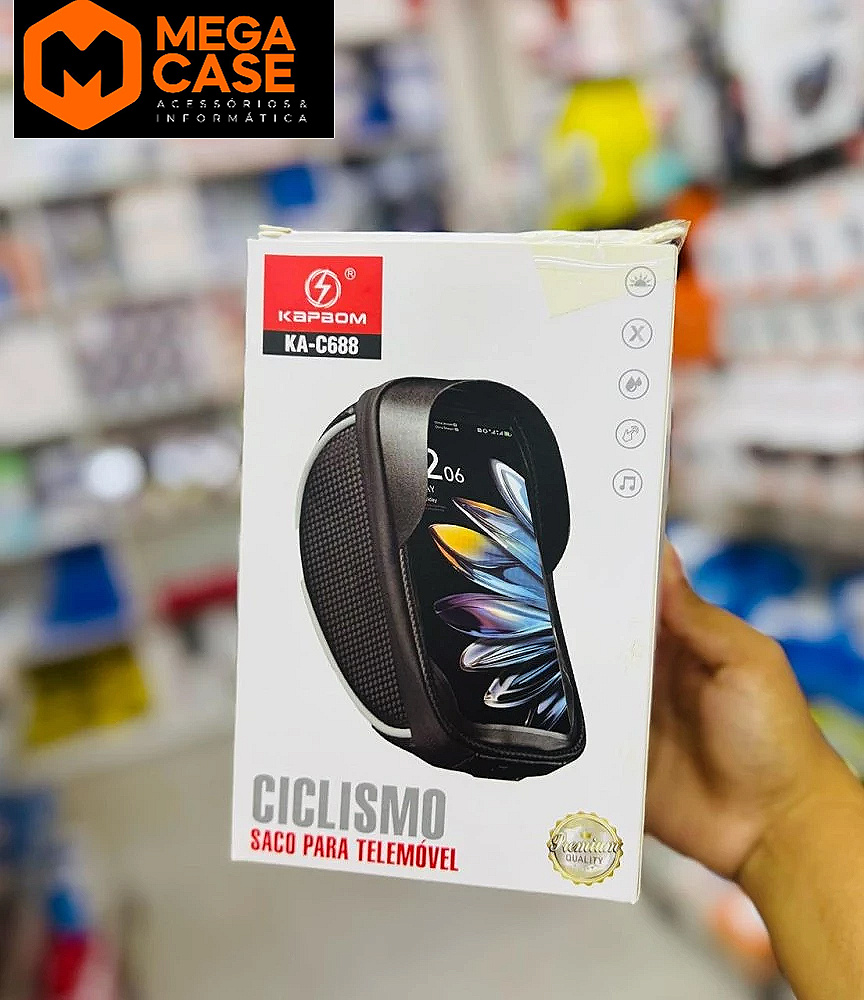 Suporte Kapbom KA-C688 tipo bolsa para ciclismo
