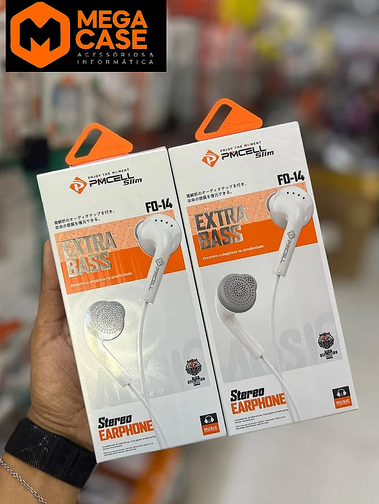 Fone de Ouvido Extra Bass FD-14