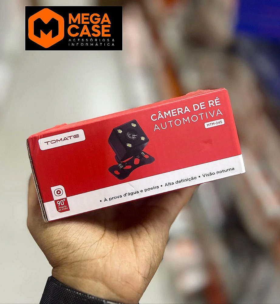 Câmera de Ré Automotiva Tomate MTM-245