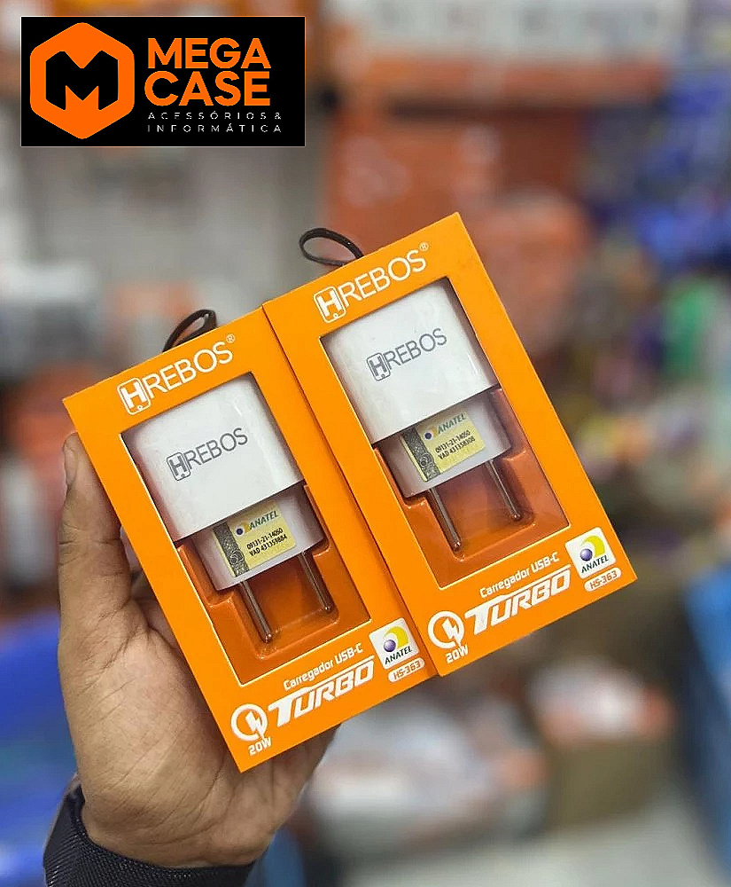Carregador Turbo Hrebos HS-363 20W