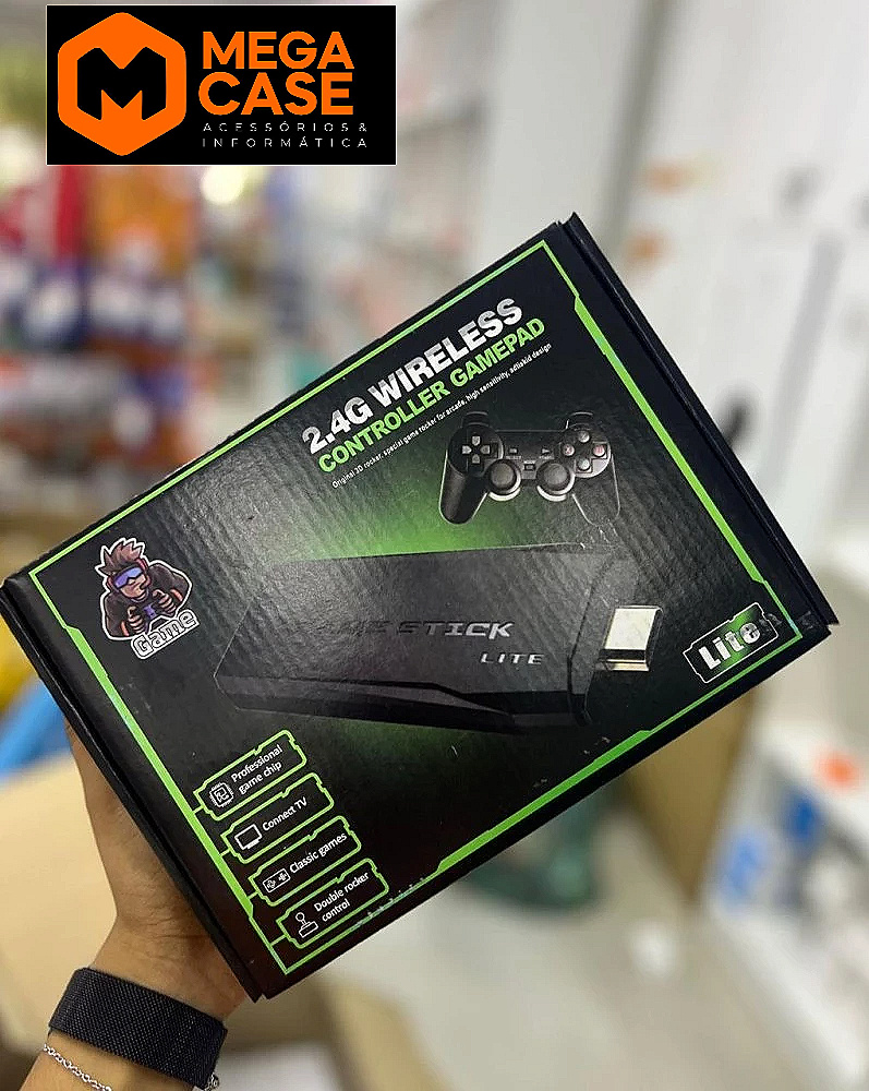 Controle Wireless com TV Stick - Gamepad 2.4G