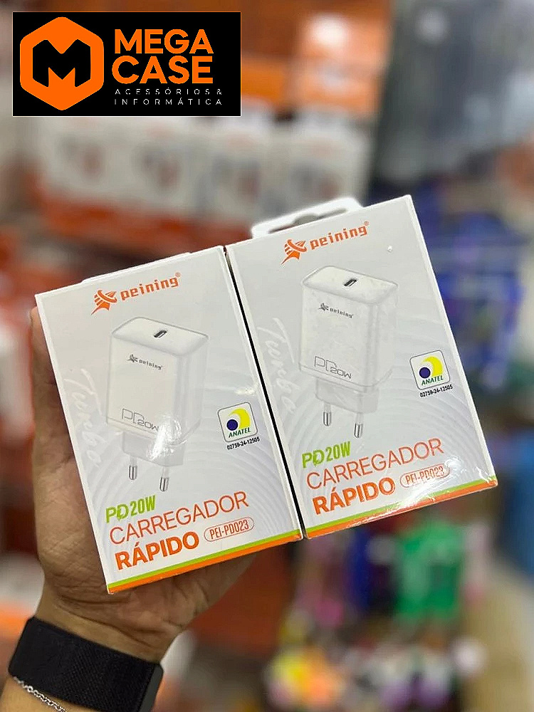 Fonte de Carregador Tipo-C Rápido Peining PD20W - PEI-PD023