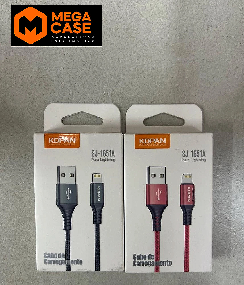 Cabo iPhone 1M KDPAN Revestido - SJ-1651A