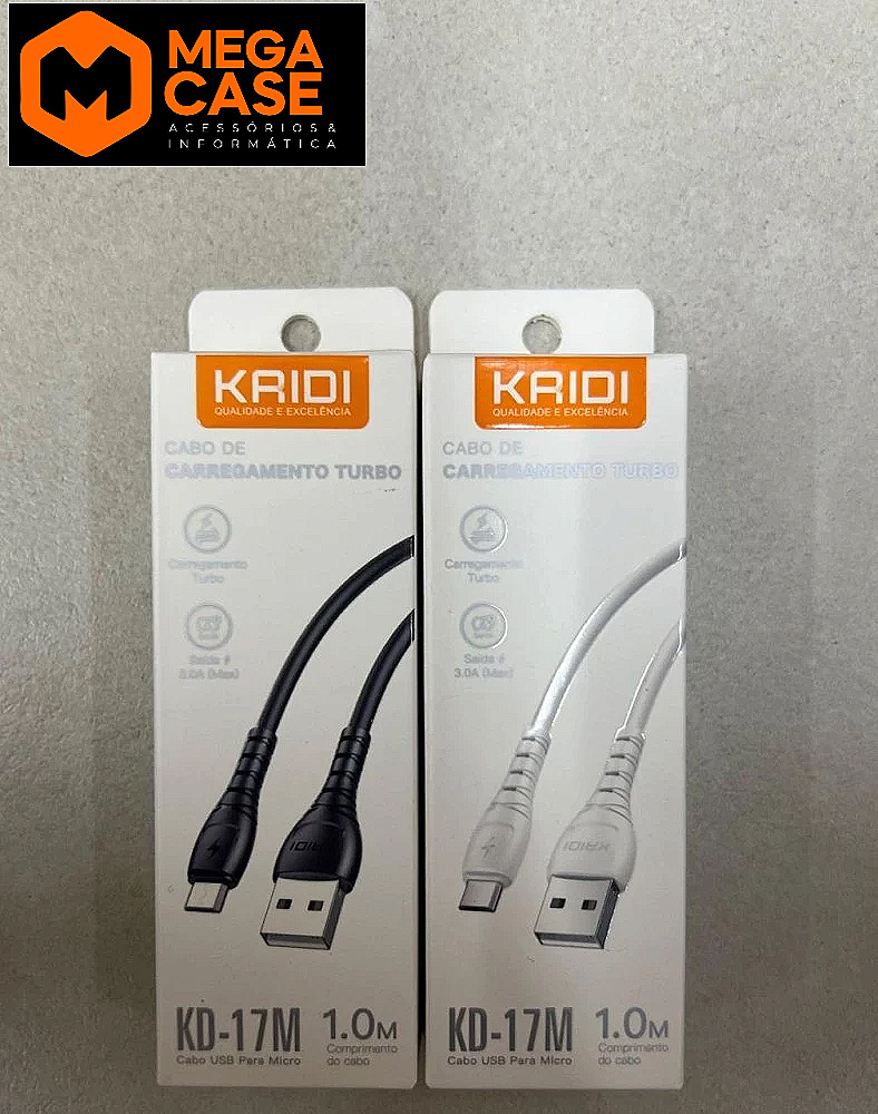 Cabo V8 Turbo KAIDI 1m - KD-17M
