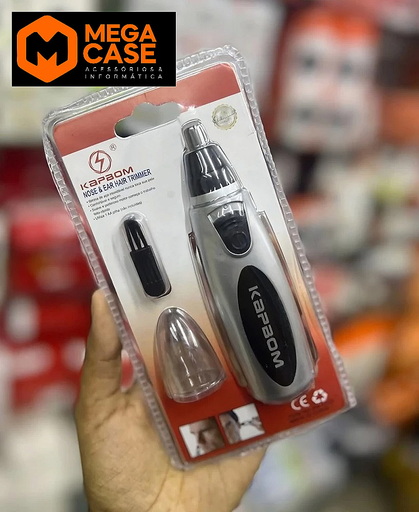 Aparador Nasal Kapbom com Tampa e Escova – K-339