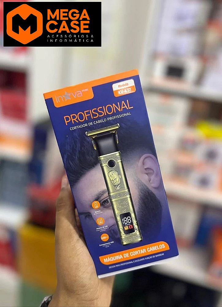 Cortador de Cabelo Profissional Ineva - KV-437