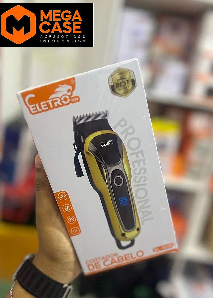Máquina de Cortar Cabelo Profissional Eletro CE - EL5303