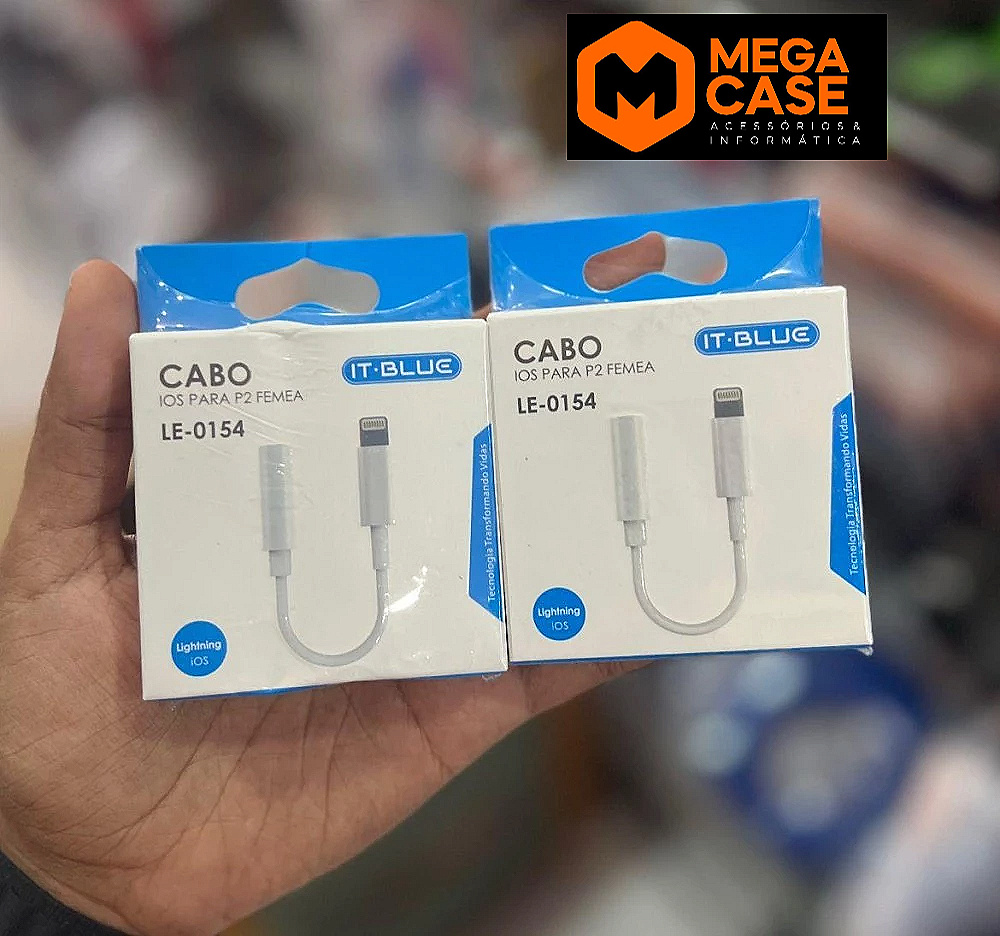 Adaptador Lightning para p2 le-0154