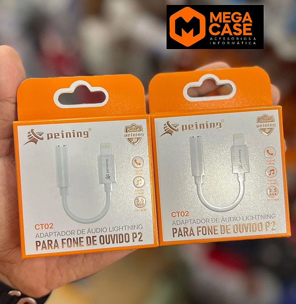 Adaptador Lightning para p2 ct02
