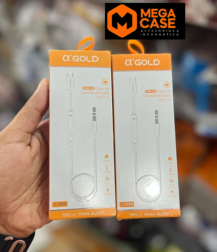 Cabo auxiliar para Tipo C Agold cba-05