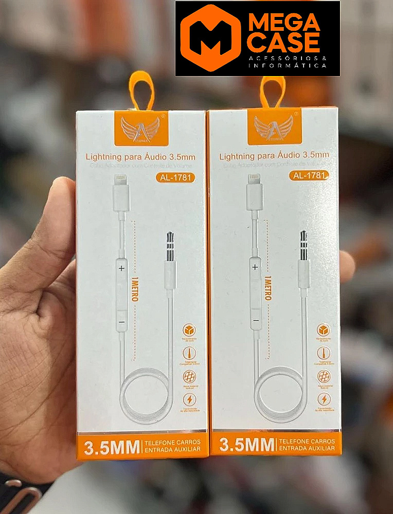 Adaptador Lightning para áudio Ltomex Al-1781