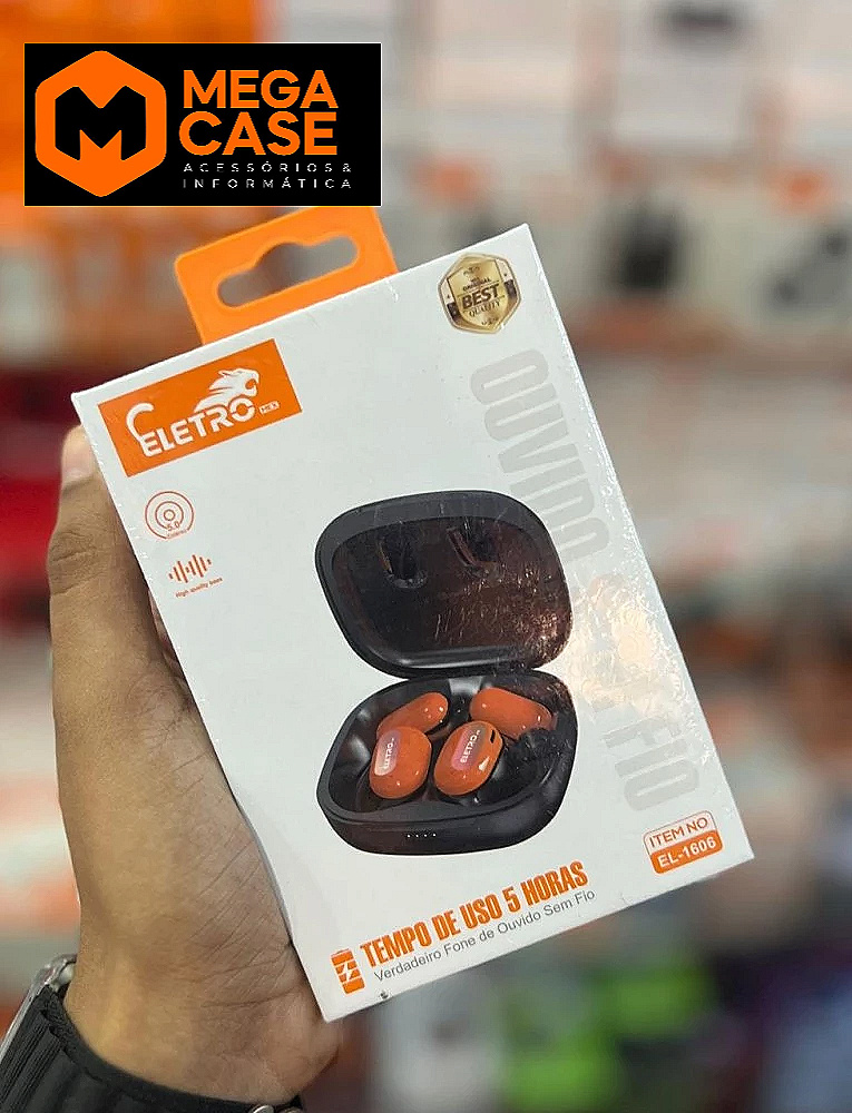 Fone Bluetooth Eletromex EL-1606