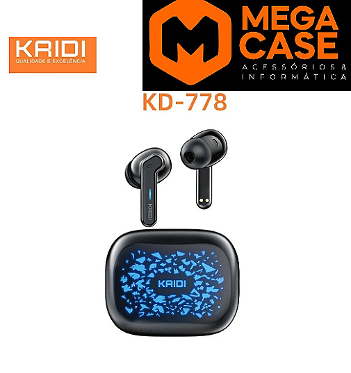 Fone Bluetooth kaidi KD-778