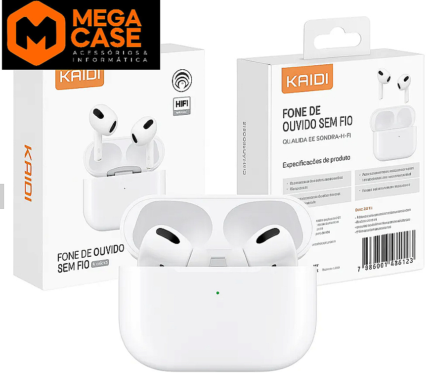 Fone Bluetooth kaidi KNC5602