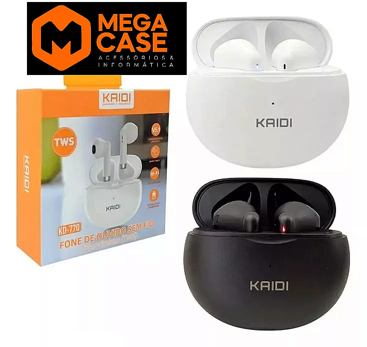 Fone Bluetooth kaidi KD-770