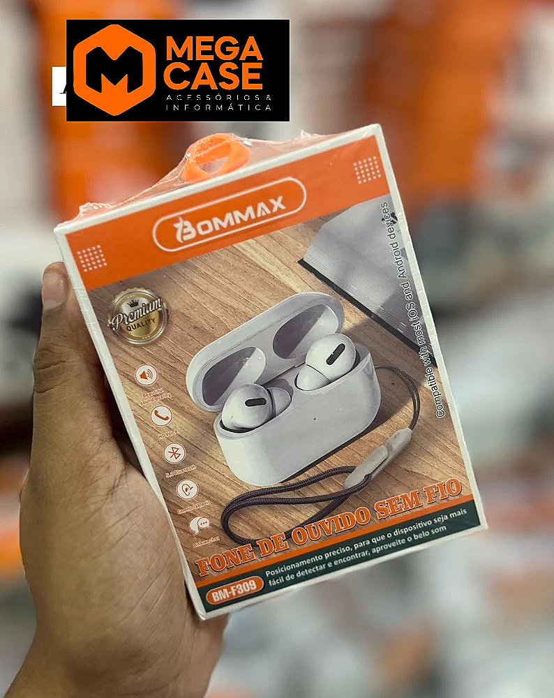 Fone Bluetooth BM-F309 Premium - Bommax