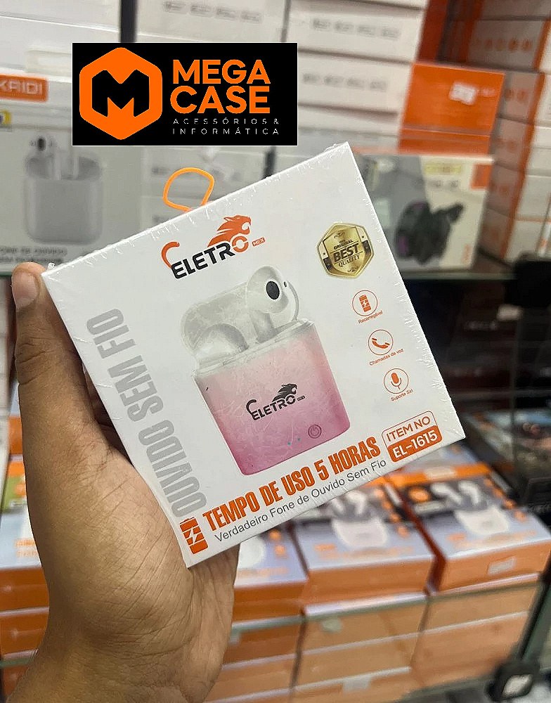 Fone Bluetooth Eletro EL-1615