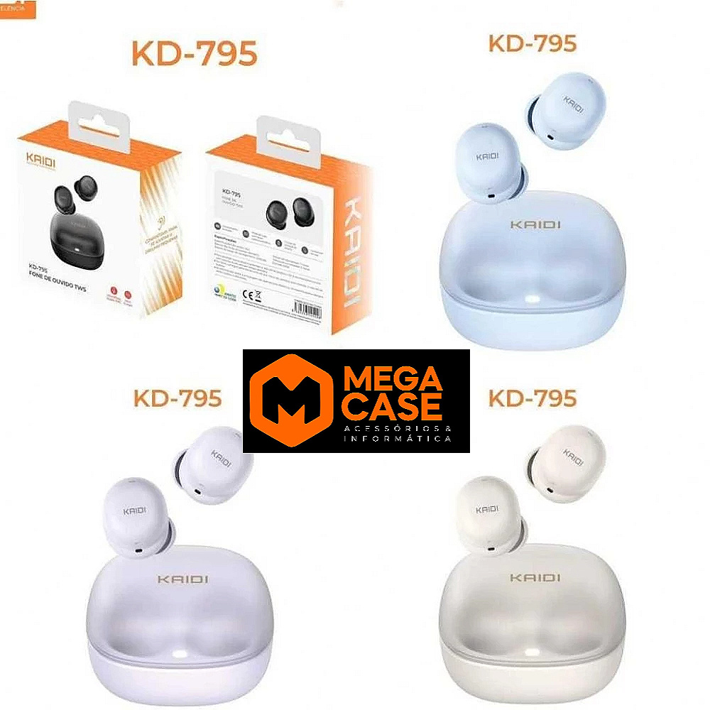 Fone Bluetooth Kaidi KD795
