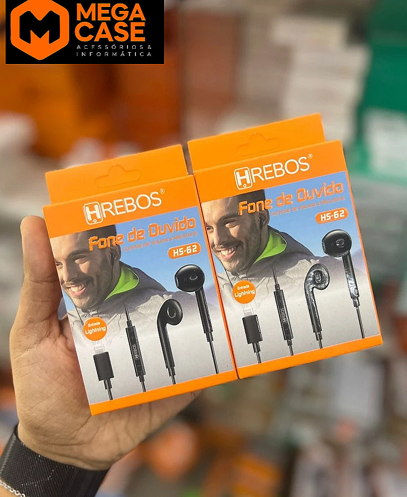 Fone iPhone H'rebos HS-62