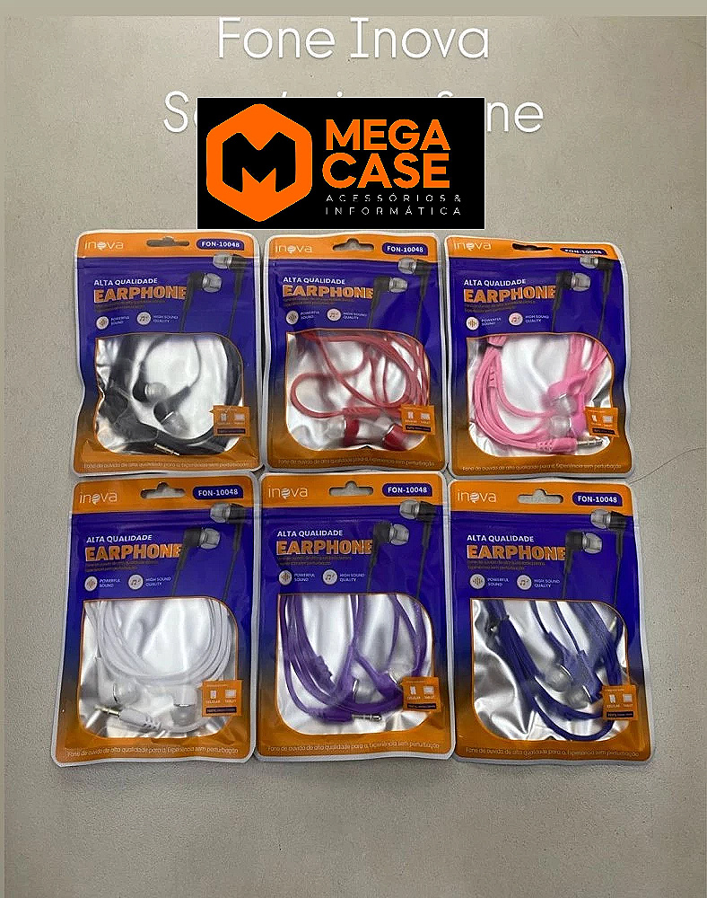Fone sem microfone Inova FON-10048