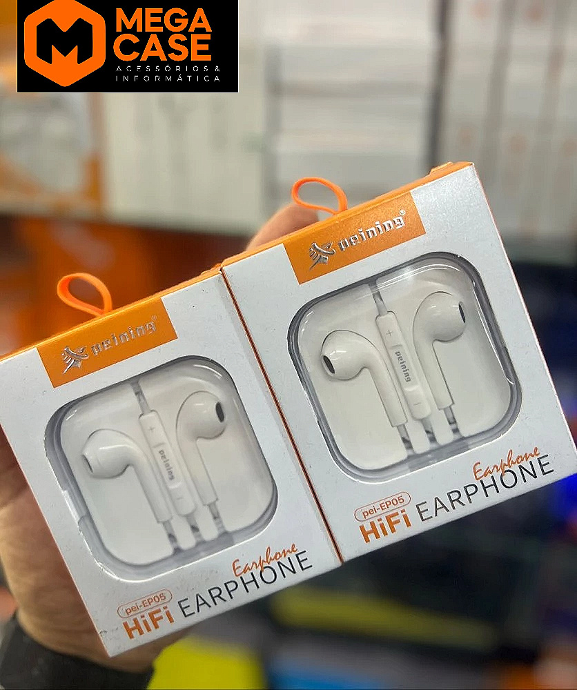 Fone de ouvido HiFi Earphone PEI-EP05