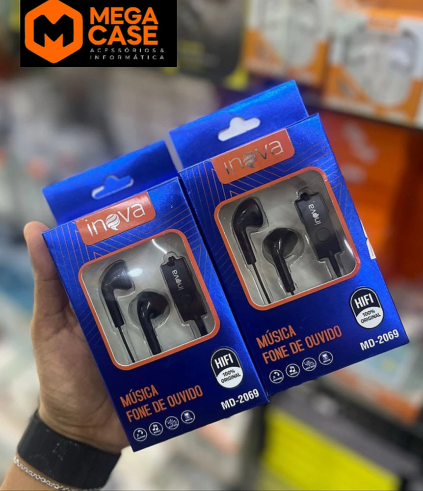 Fone de ouvido música MD-2069 HiFi