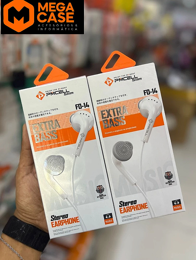 Fone de Ouvido Extra Bass FD-14
