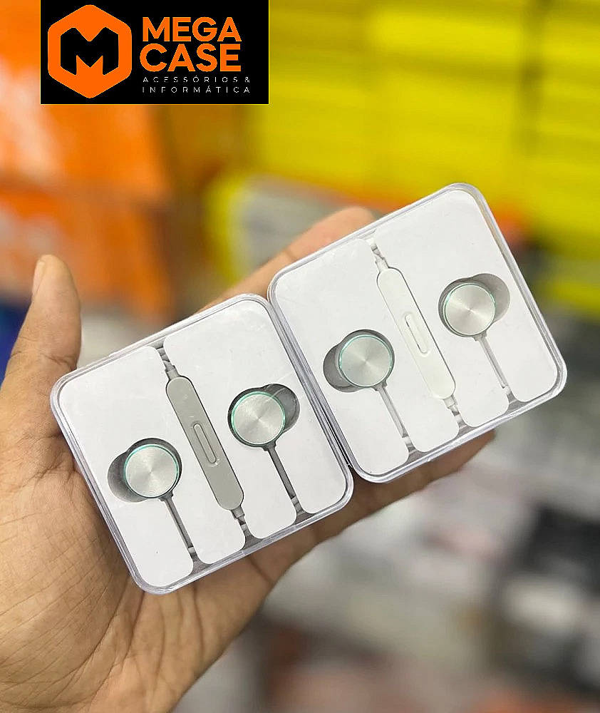 Fone de Ouvido Intra-Auricular com Case