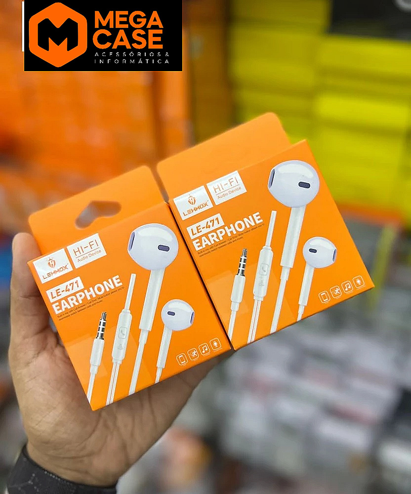Fone de Ouvido Estéreo Hi-Fi LE-471