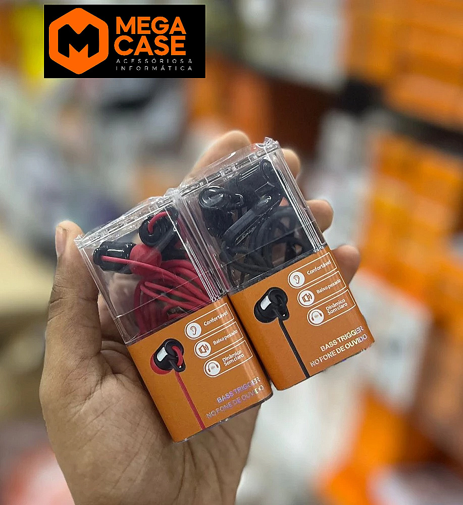 Fone de Ouvido Bass Trigger
