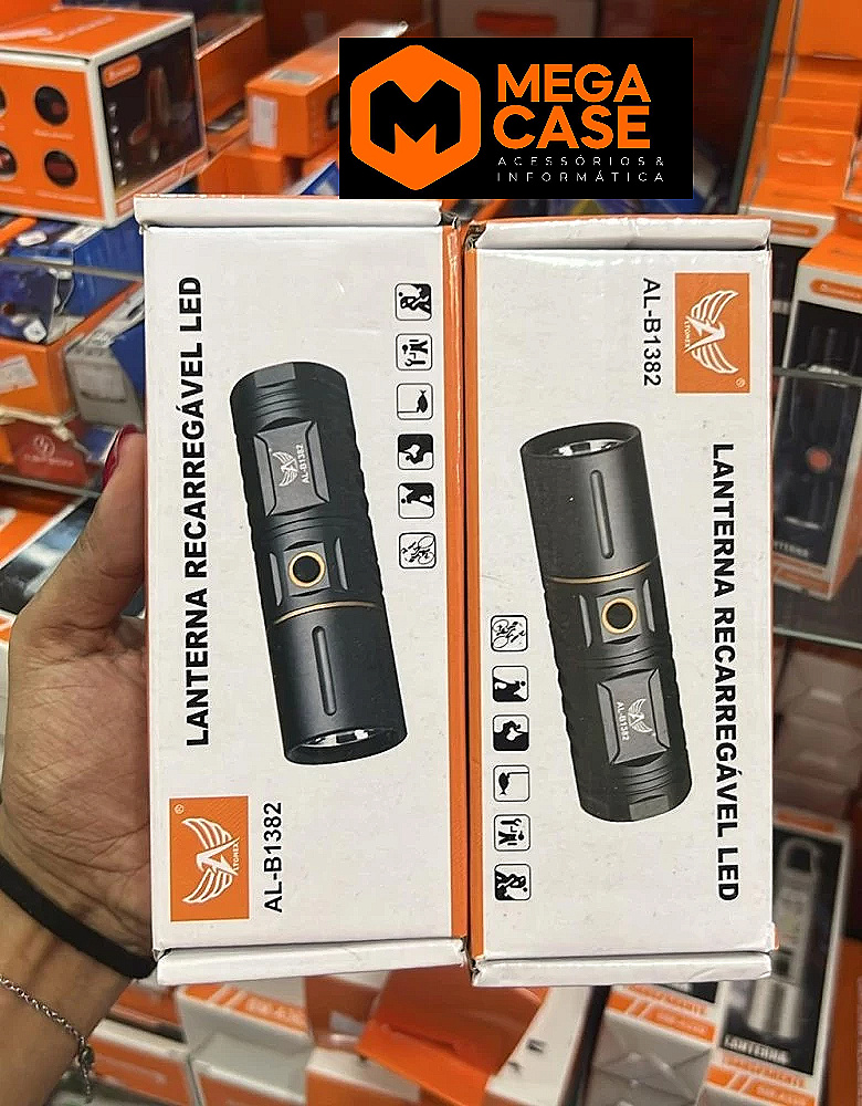 Lanterna LED recarregável AL-B1382 Alitec