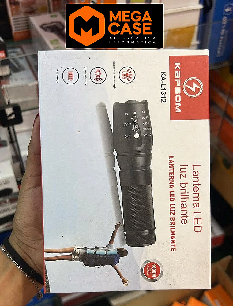 Lanterna Tática Militar Onistek LT007