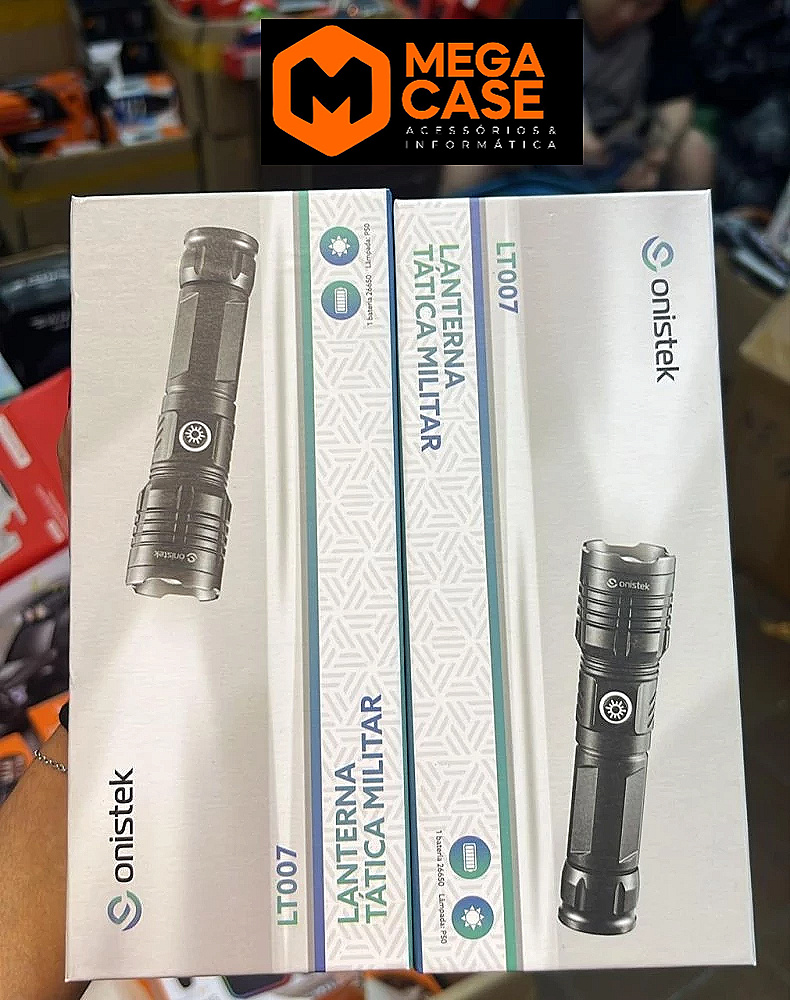 Lanterna LED Luz Brilhante Kapbom KA-L1312