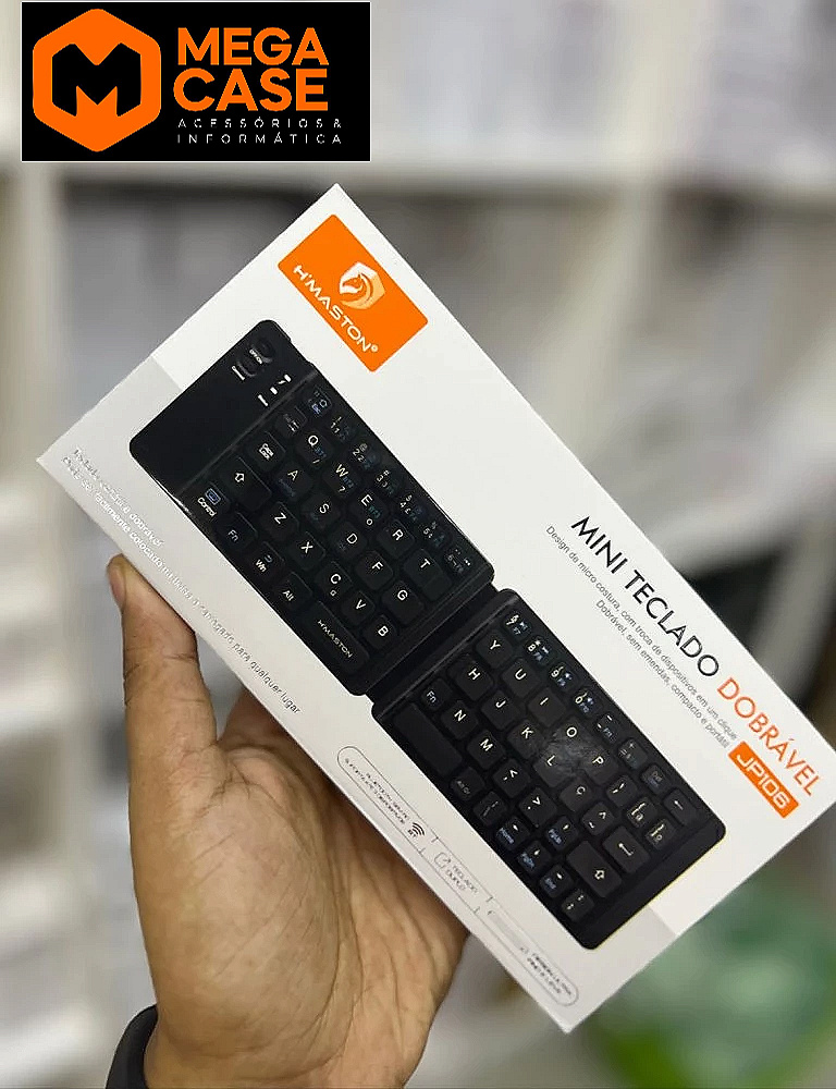 Mini Teclado Dobrável H'maston JP106