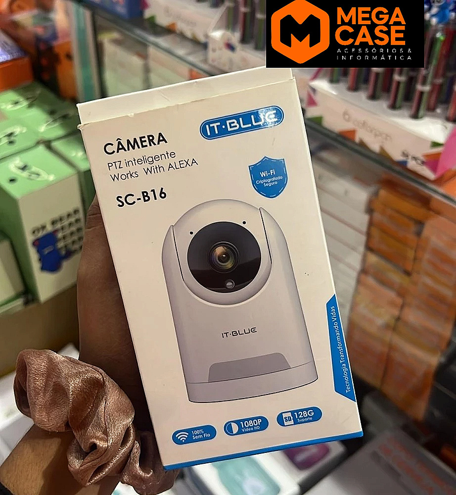 Câmera PTZ Inteligente SC-B16 Full HD 1080p