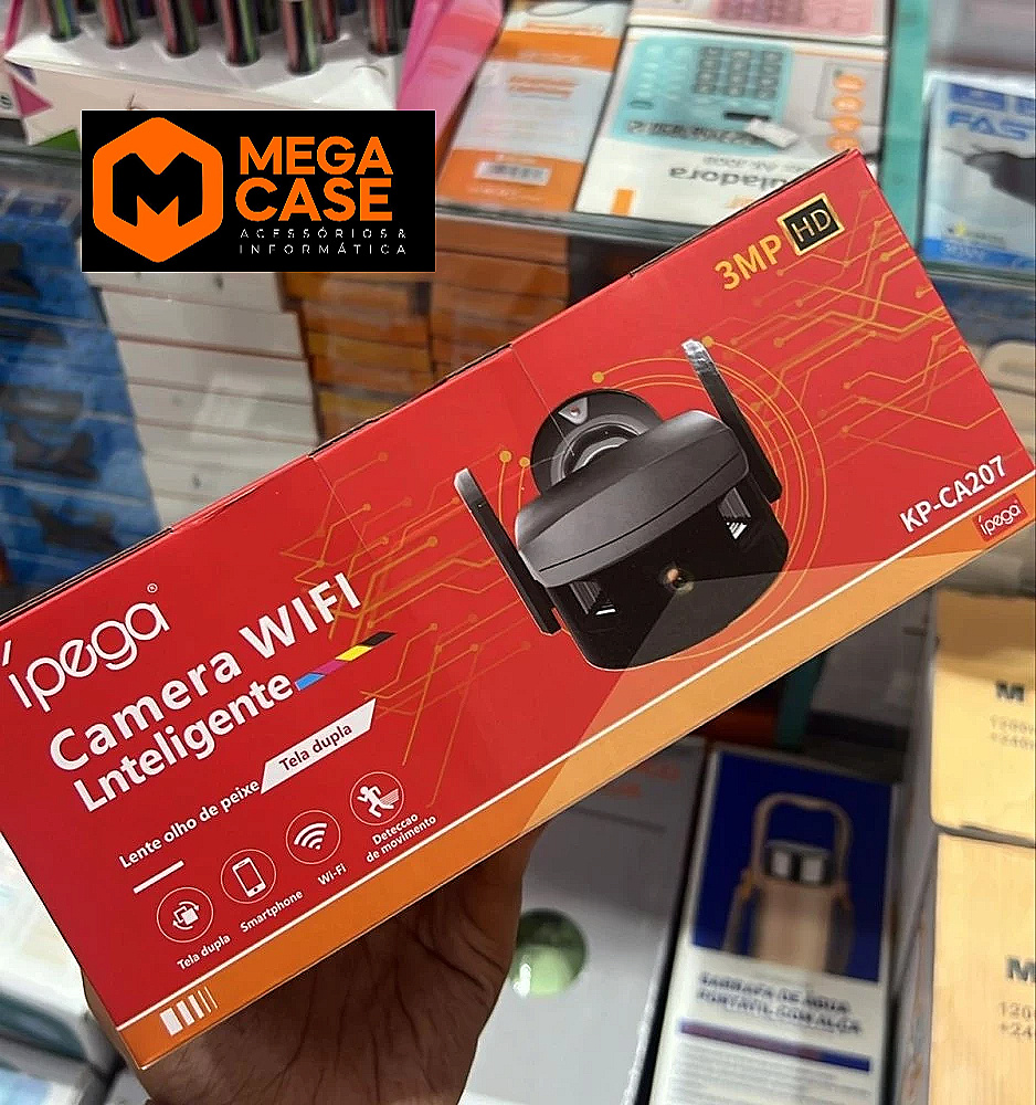 Câmera WiFi Inteligente iPEGA 3MP KP-CA207